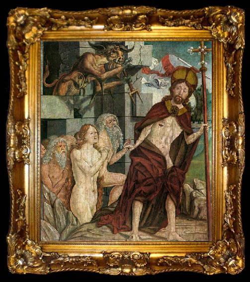 framed  PACHER, Michael Christ in Limbo, ta009-2
